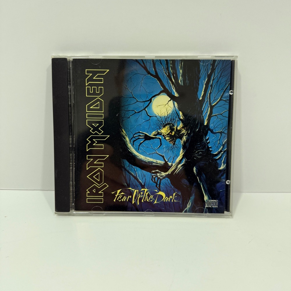Iron Maiden Fear of the Dark CD Album OS Blue Good Heavy Metal Epic EK 48993